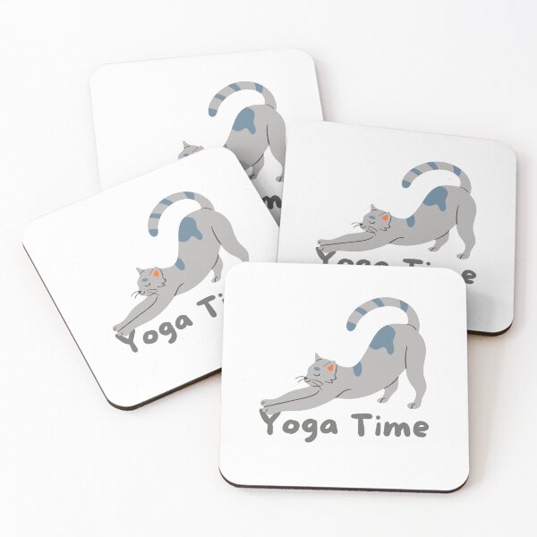 Item preview, Yoga Time Cat Design designed and sold by derendesign.