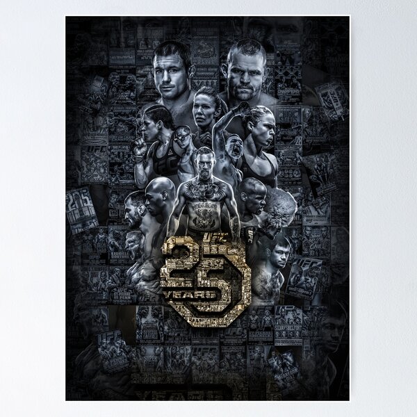 Item preview, 25 Years of UFC designed and sold by SwakiiShop.