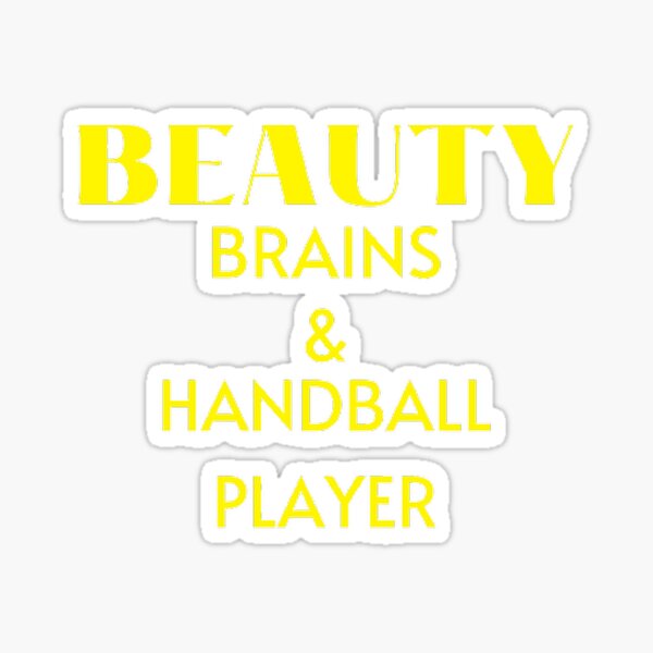 Item preview, Beauty Brains and Handball Player designed and sold by Hammy97.