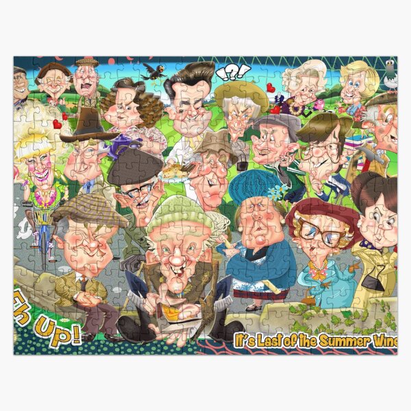 Item preview, Eh Up It's Last of the Summer Wine designed and sold by SARAH BAILEY CARTOONS.