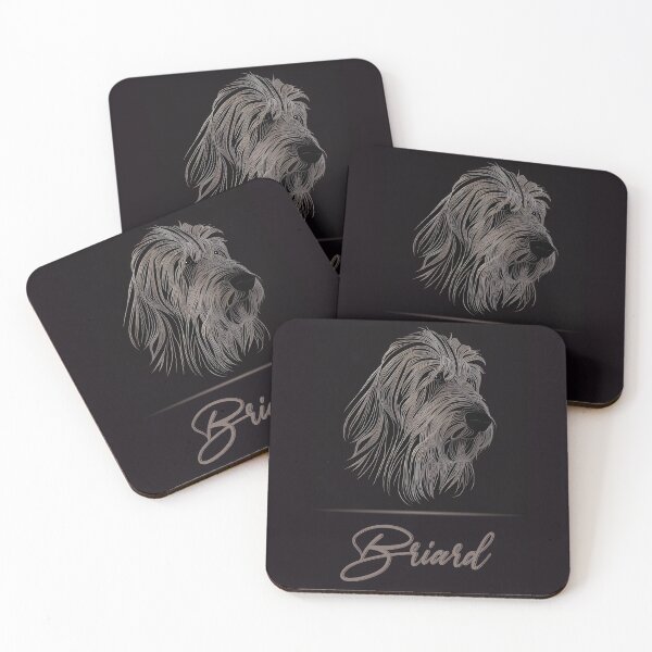 Item preview, Briard Portrait designed and sold by Best-Breeds.