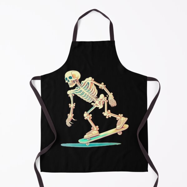 Item preview, Skeleton Skater (Cartoon Art) designed and sold by The-Fox-Hole.