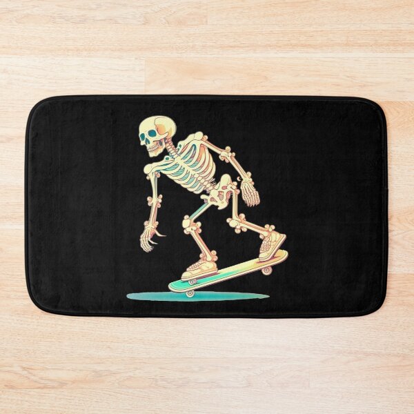 Item preview, Skeleton Skater (Cartoon Art)  designed and sold by The-Fox-Hole.