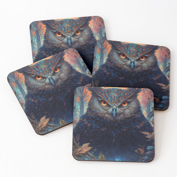 Item preview, Magical Owl designed and sold by OccultDreams.