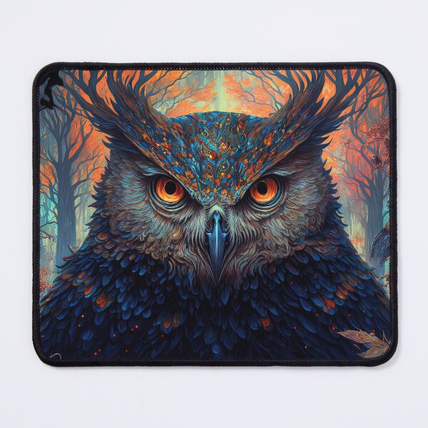 Item preview, Magical Owl designed and sold by OccultDreams.