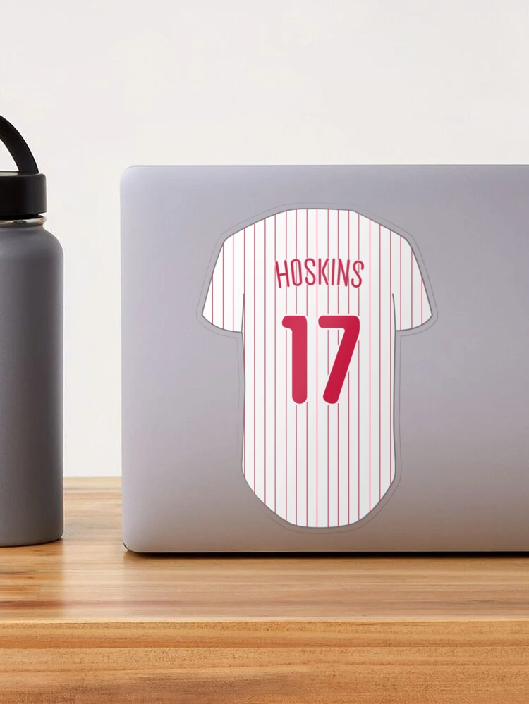 Hoskins #17 Jersey Sticker for Sale by dopelope