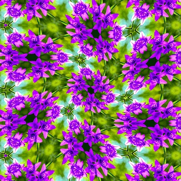 Artwork thumbnail, Bell Flower Pattern by Patternflower