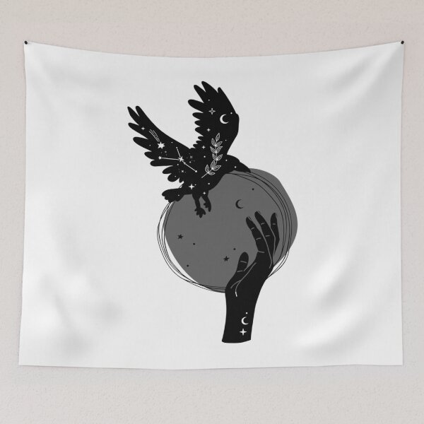 Item preview, DetailedDesign  Galaxy Crow   designed and sold by miyake244.