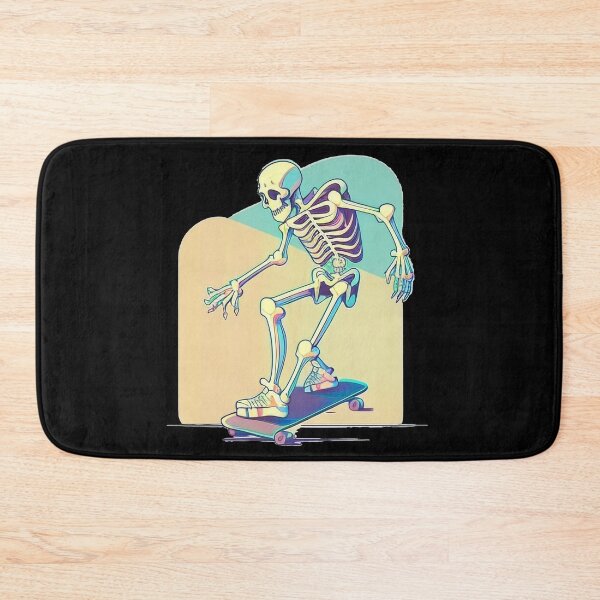 Item preview, Skeleton Skater (Cartoon Art)  designed and sold by The-Fox-Hole.