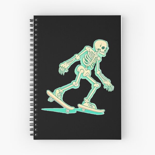 Item preview, Skeleton Skater (Cartoon Art)  designed and sold by The-Fox-Hole.