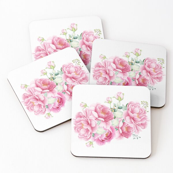 Item preview, Rose Flower, Pink Flower, Red Flower, Blush Flower, Flush Flower, Rosette Flower, Rouge Flower designed and sold by DesignIndiaStar.