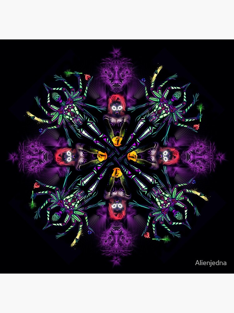 UV Goddess - mandala by Alienjedna