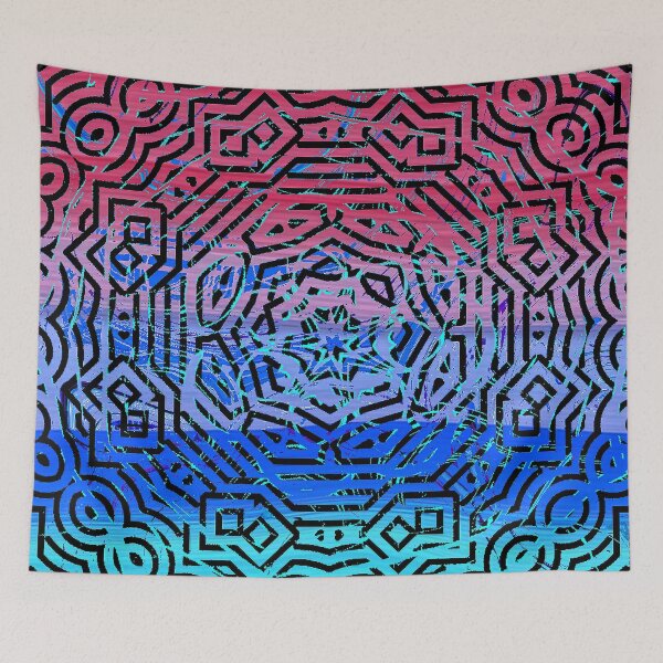 Item preview, Colorful Ombre designed and sold by drape-island.