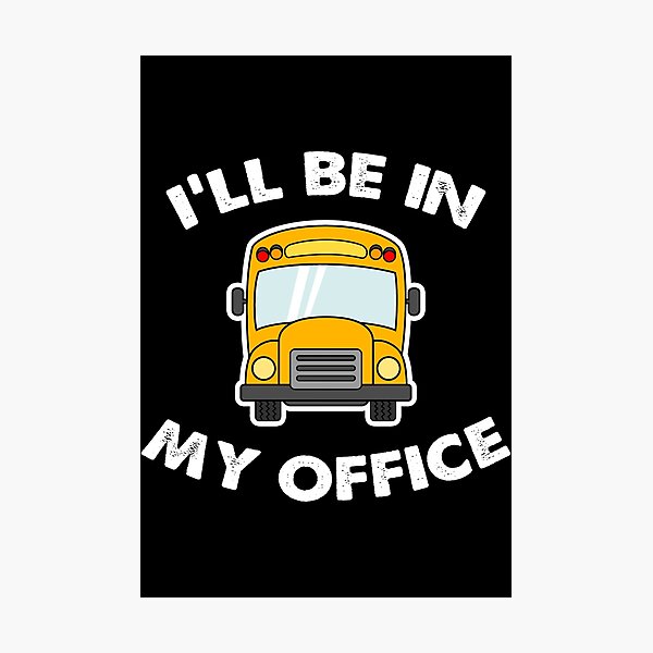 Item preview, Bus Driver Office designed and sold by NestaReign.