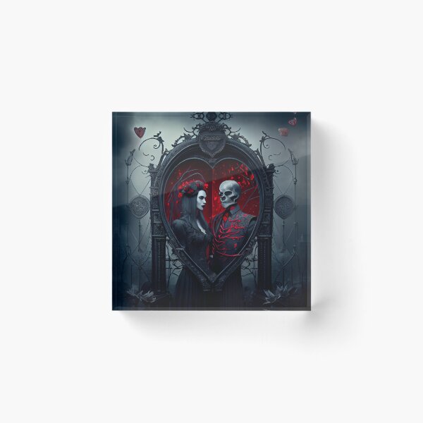 Item preview, Gothic valentine, gothic image, gothic art designed and sold by GeoffBeattie.