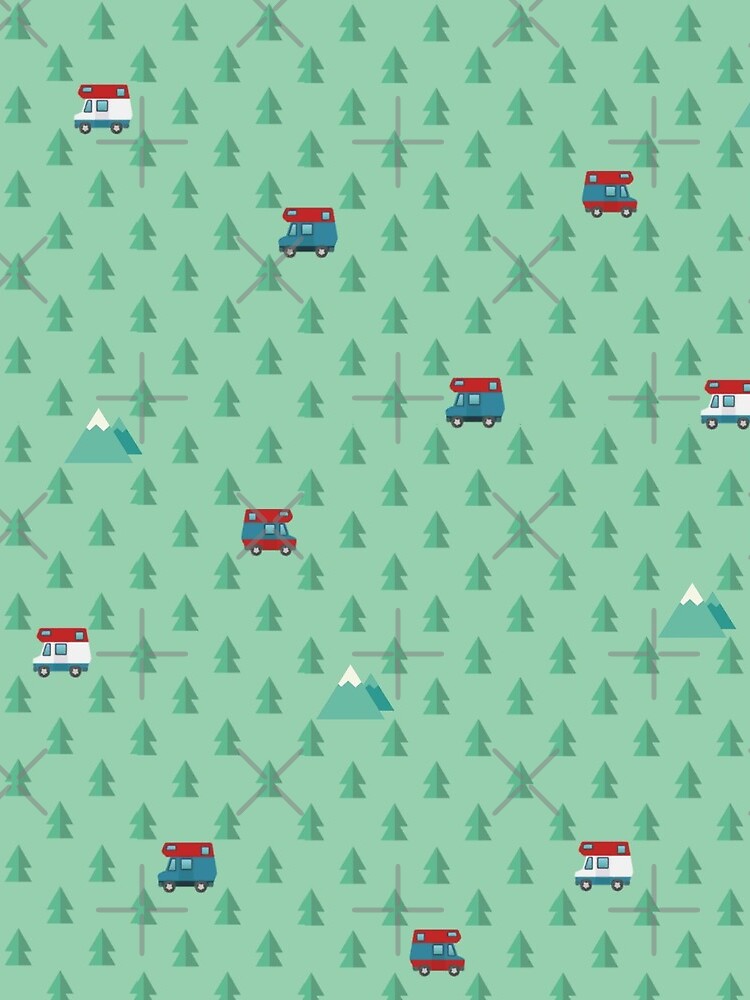 Animal Crossing pocket camp trees campers by dubukat
