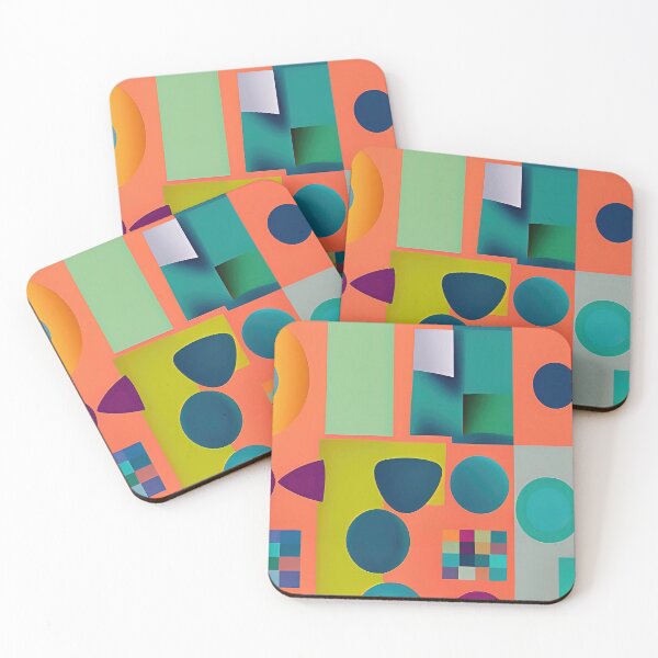 Item preview, Shapes painting designed and sold by lalylaura.