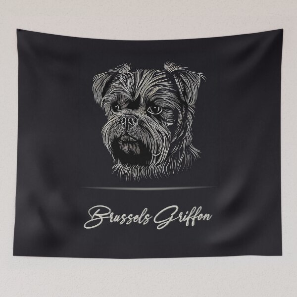 Item preview, Brussels Griffon Portrait designed and sold by Best-Breeds.