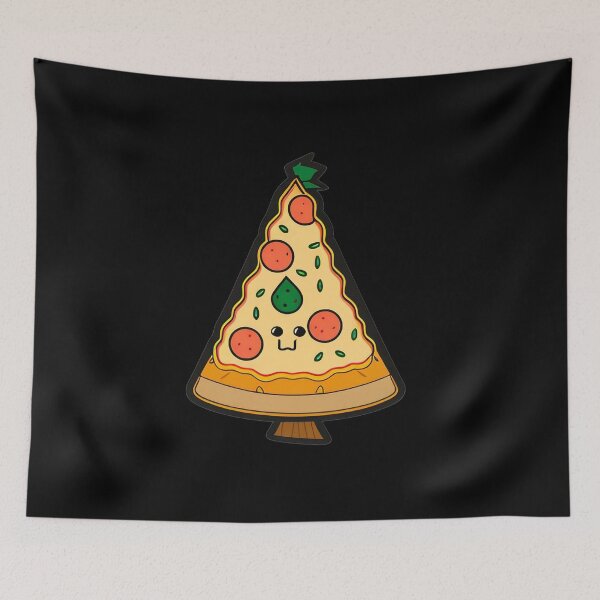 Artikelvorschau, Pizzabaum - Weihnachtskunst entworfen und verkauft von The-Fox-Hole.