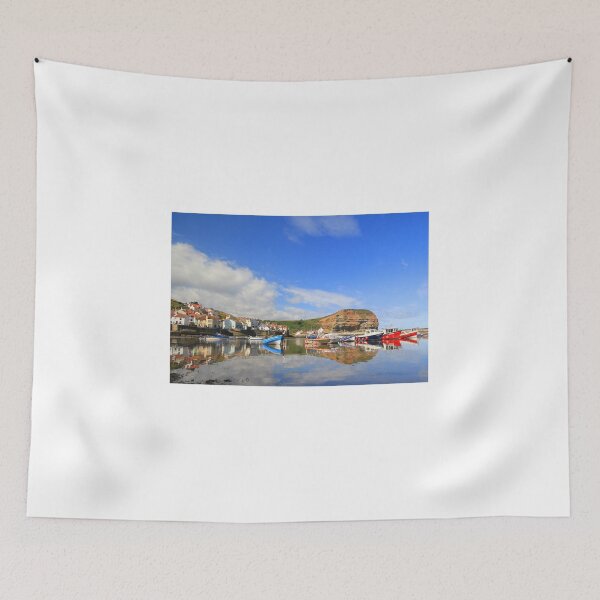 Item preview, Staithes photograph designed and sold by Geoff Ford Art.