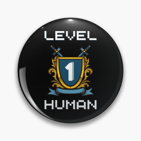 Item preview, Level 1 Human - Funny Baby Gamer designed and sold by astralsecret.