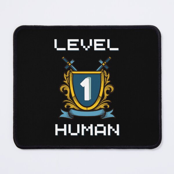 Item preview, Level 1 Human - Funny Baby Gamer designed and sold by astralsecret.