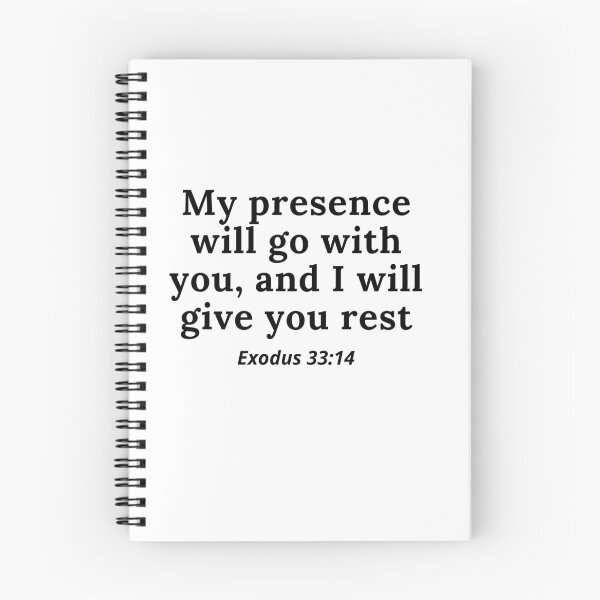 Item preview, My presence will go with you, and I will give you rest designed and sold by BibleStore.