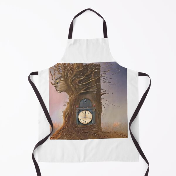 Item preview, Fantasy about tree, cat and clock designed and sold by bogfl.