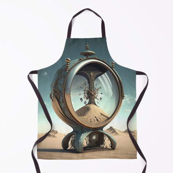 Item preview, Hourglass Clock Desert Artwork Dali Inspired designed and sold by jojolescargot.