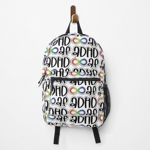 Item preview, ADHD As F*ck - Neurodiversity Awareness - ADHD / Autism / ND designed and sold by vividvariations.