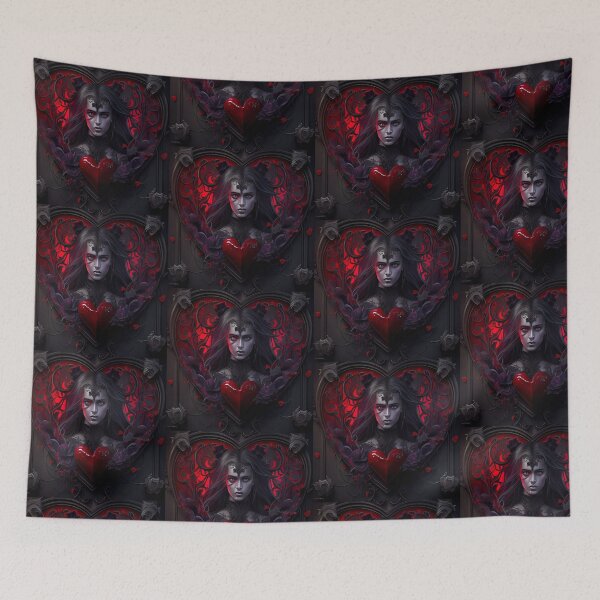 Item preview, Gothic valentine, gothic image, gothic art designed and sold by GeoffBeattie.