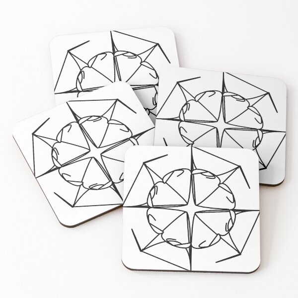 Item preview, Monochrome unique design B16 designed and sold by fishpressink.