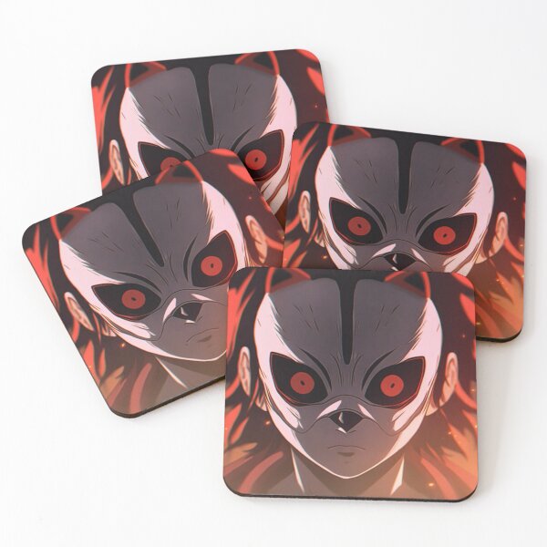 Item preview, Villian Masked Anime Character with Red Eyes designed and sold by krazybookz.