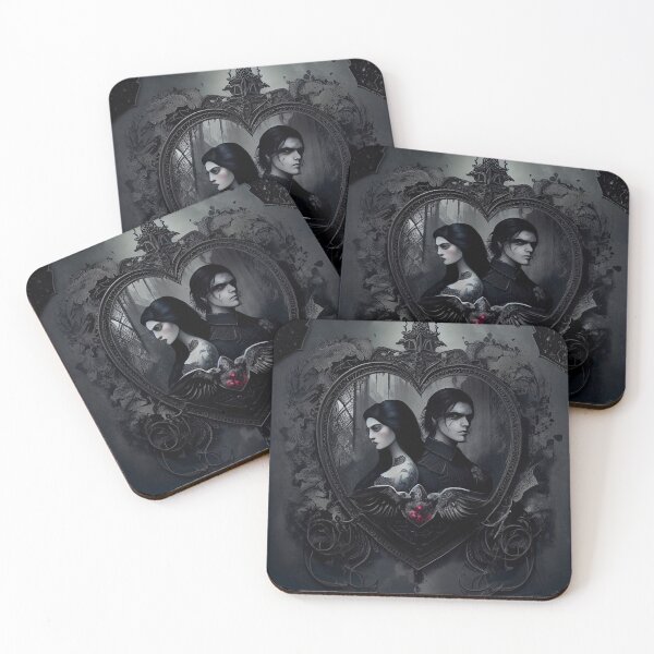 Item preview, Gothic valentine, gothic image, gothic art designed and sold by GeoffBeattie.