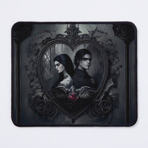 Item preview, Gothic valentine, gothic image, gothic art designed and sold by GeoffBeattie.