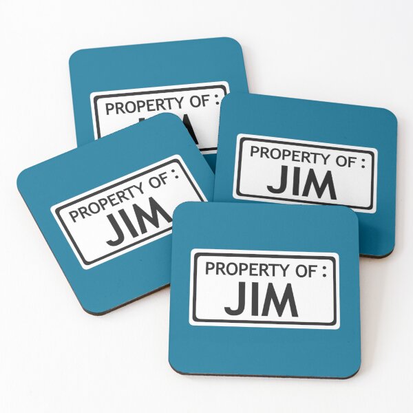 Item preview, Property of Jim black background  The Stanley Parable    designed and sold by DrusillaSmith.