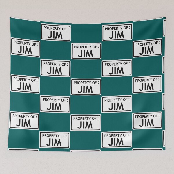 Item preview, Property of Jim black background  The Stanley Parable    designed and sold by DrusillaSmith.