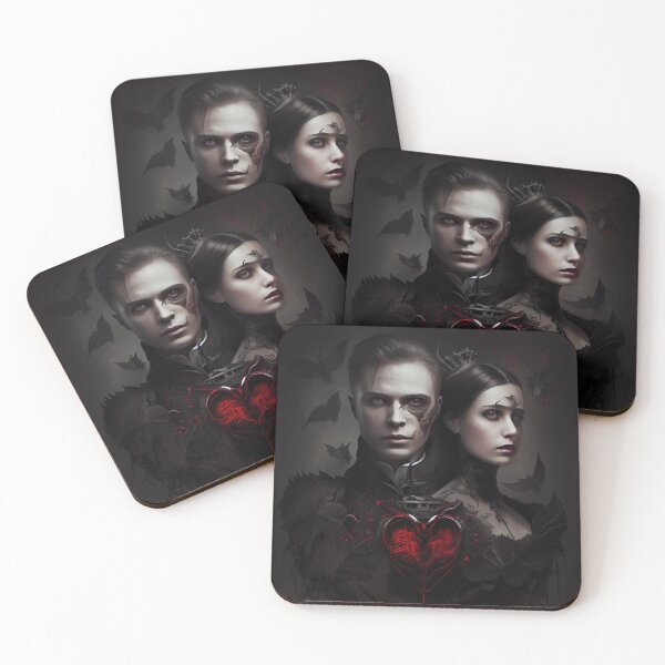 Item preview, Gothic valentine, gothic image, gothic art, goth couple, goth heart, gothic couple designed and sold by GeoffBeattie.