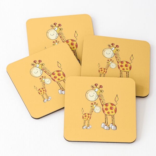 Item preview, Giraffe Mom With Baby Giraffe designed and sold by modartis.