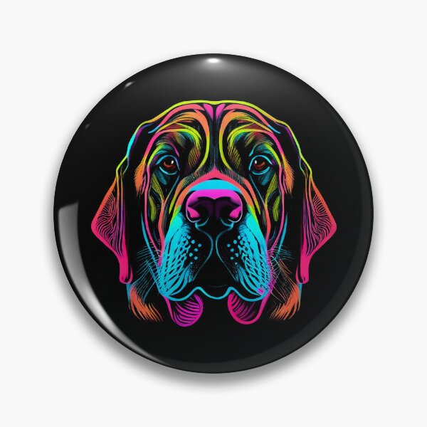 Item preview, Fila Brasileiro Dog Colorful Paint Splash designed and sold by rafaeltto.