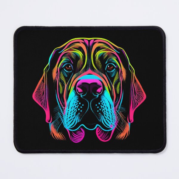 Item preview, Fila Brasileiro Dog Colorful Paint Splash designed and sold by rafaeltto.
