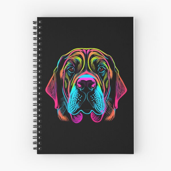 Item preview, Fila Brasileiro Dog Colorful Paint Splash designed and sold by rafaeltto.