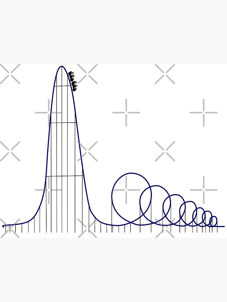 Euthanasia Rollercoaster Art Print