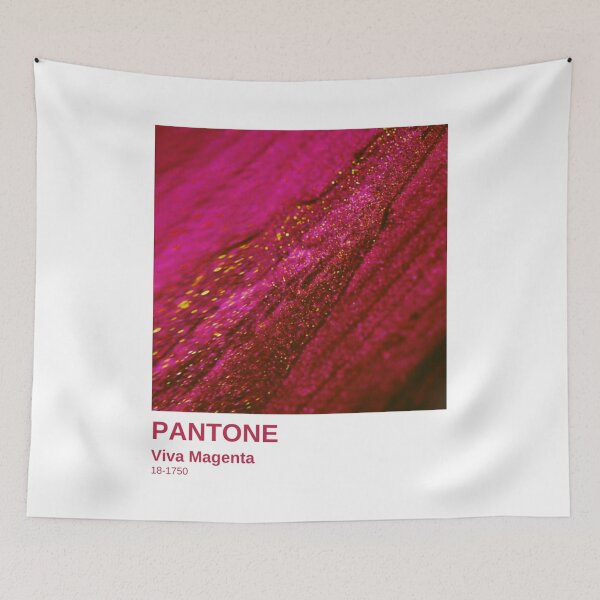 Aperçu de l'œuvre Pantone Viva Magenta Glitter Esthétique créée et vendue par shimoda214.