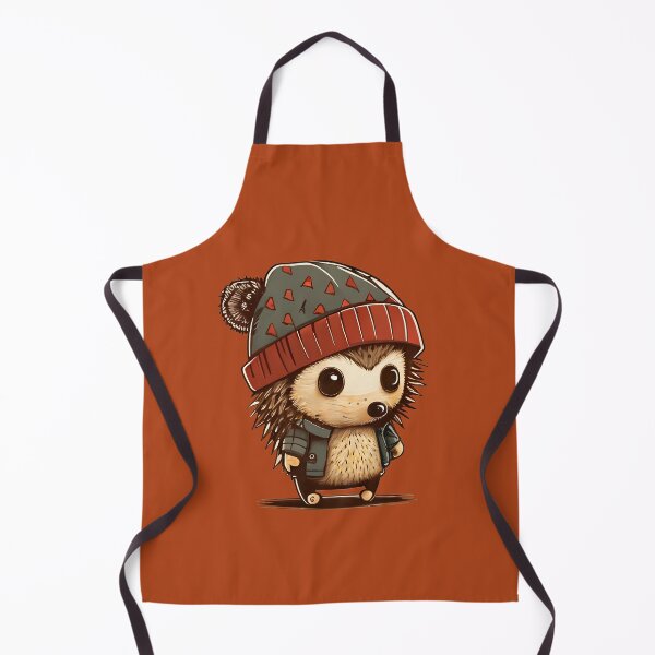 Item preview, Cozy hedgehog getting ready for winter designed and sold by Dise37.