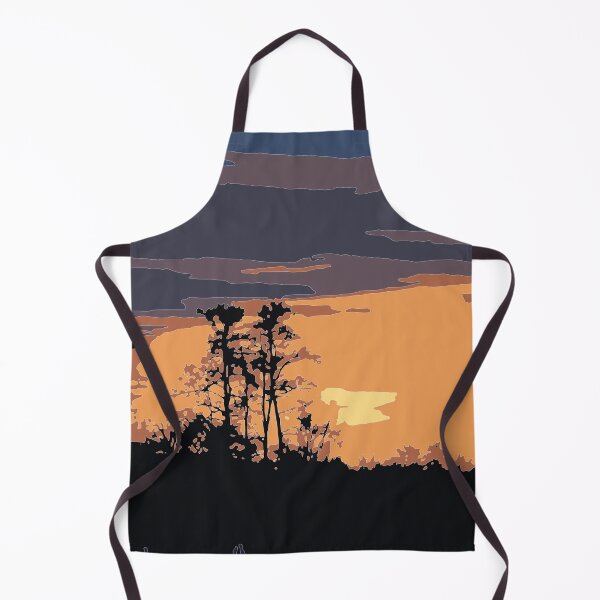 Item preview, sunset and trees designed and sold by SunGraphicArt.