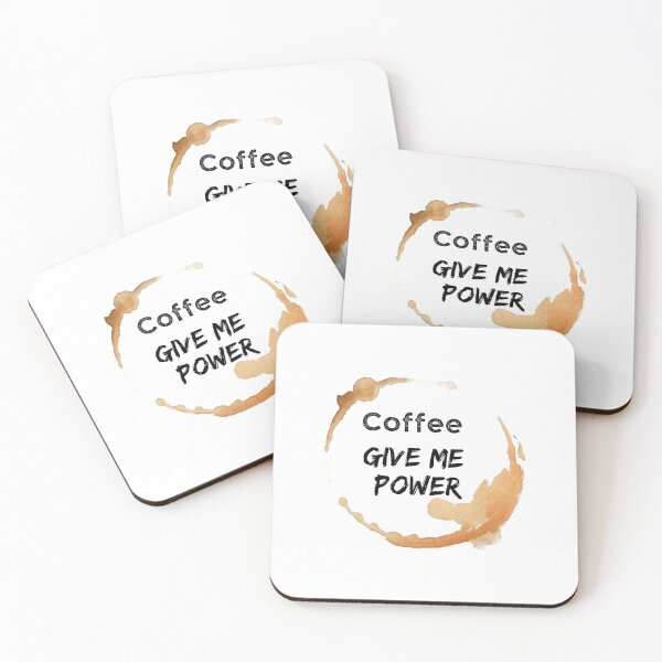 Item preview, coffee give me power, Qahwa designed and sold by FLOWER--ART.