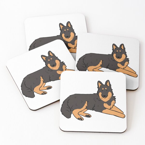 Item preview, Bohemian shepherd dog cute illustration  designed and sold by Yarafantasyart.