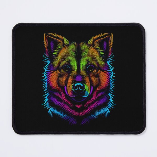Artikelvorschau, Finnish Spitz Dog Colorful Paint Splash entworfen und verkauft von rafaeltto.