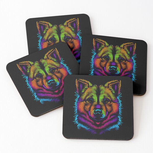 Item preview, Finnish Spitz Dog Colorful Paint Splash designed and sold by rafaeltto.